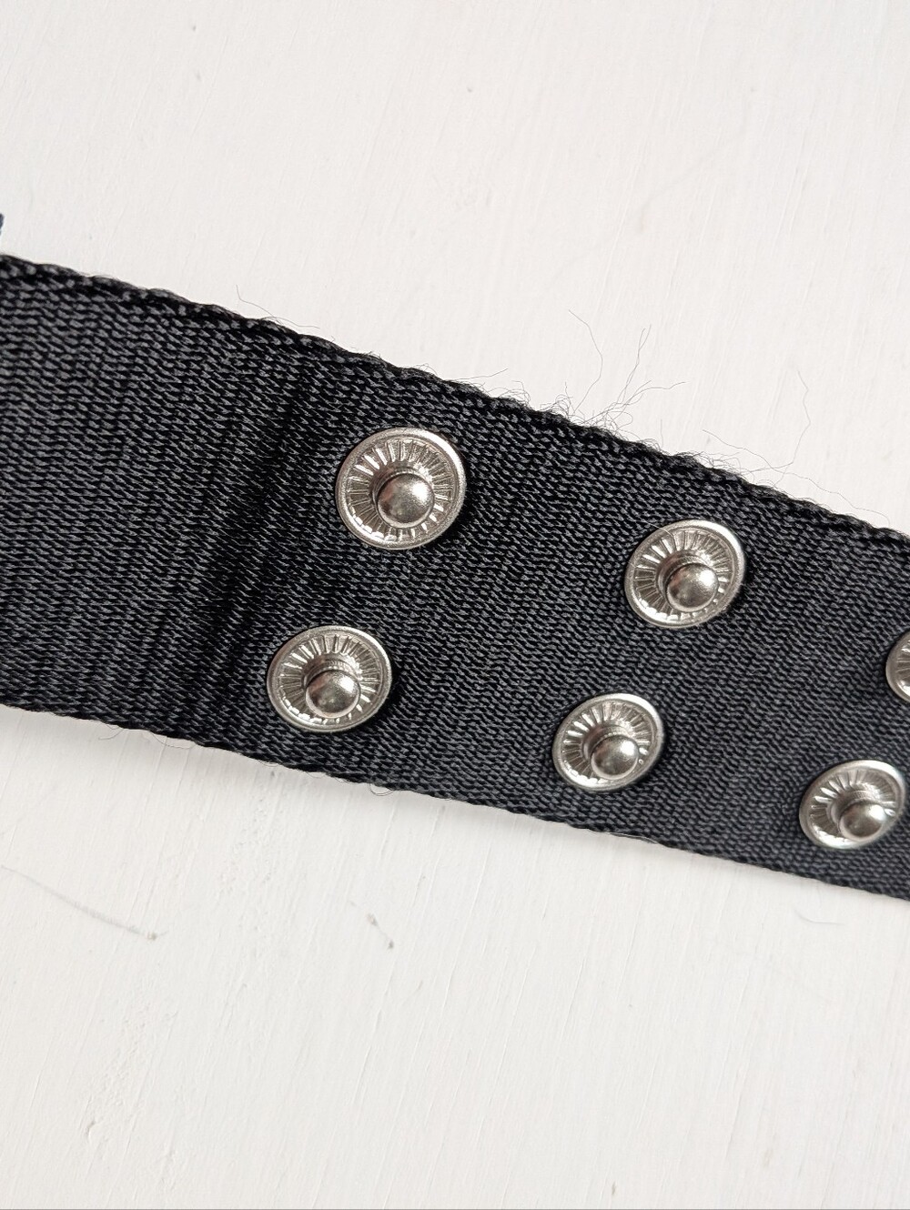 Baggu Molly Goddard Popper Black Women's Crossbody Bag with Grommet Strap - Picture 4 of 11